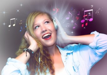listening to audio files